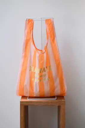 "Hawaii" Standard Baggu - Tangerine Wide Stripe