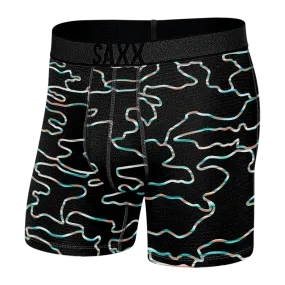 SAXX Men's Roast Master Mid-Weight Boxer Brief Underwear - Get Out Camo Fd Black