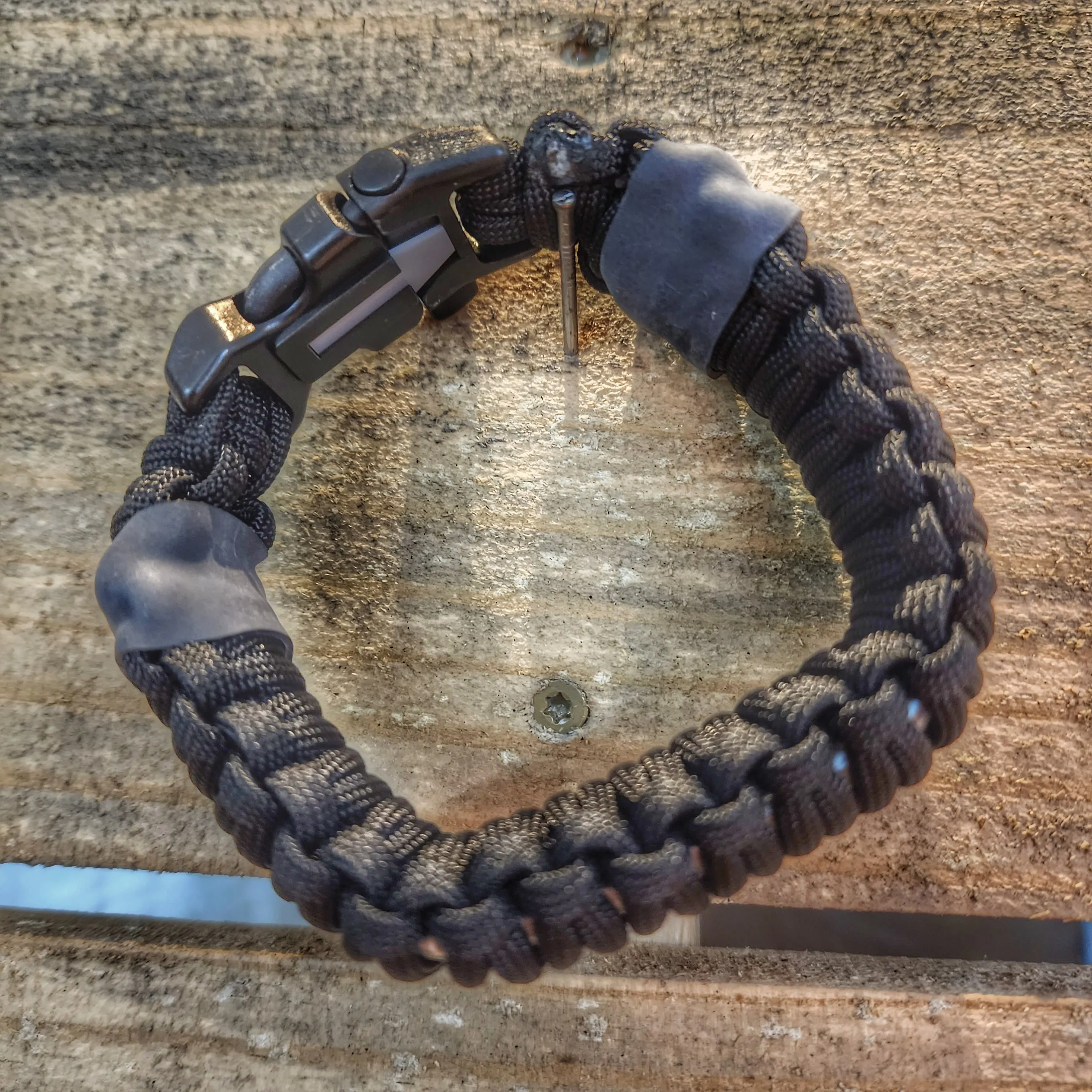 Scout Slimline: Minimalist's Paracord Bracelet for Survival Essentials - Fire, Cut, Shelter, Signal