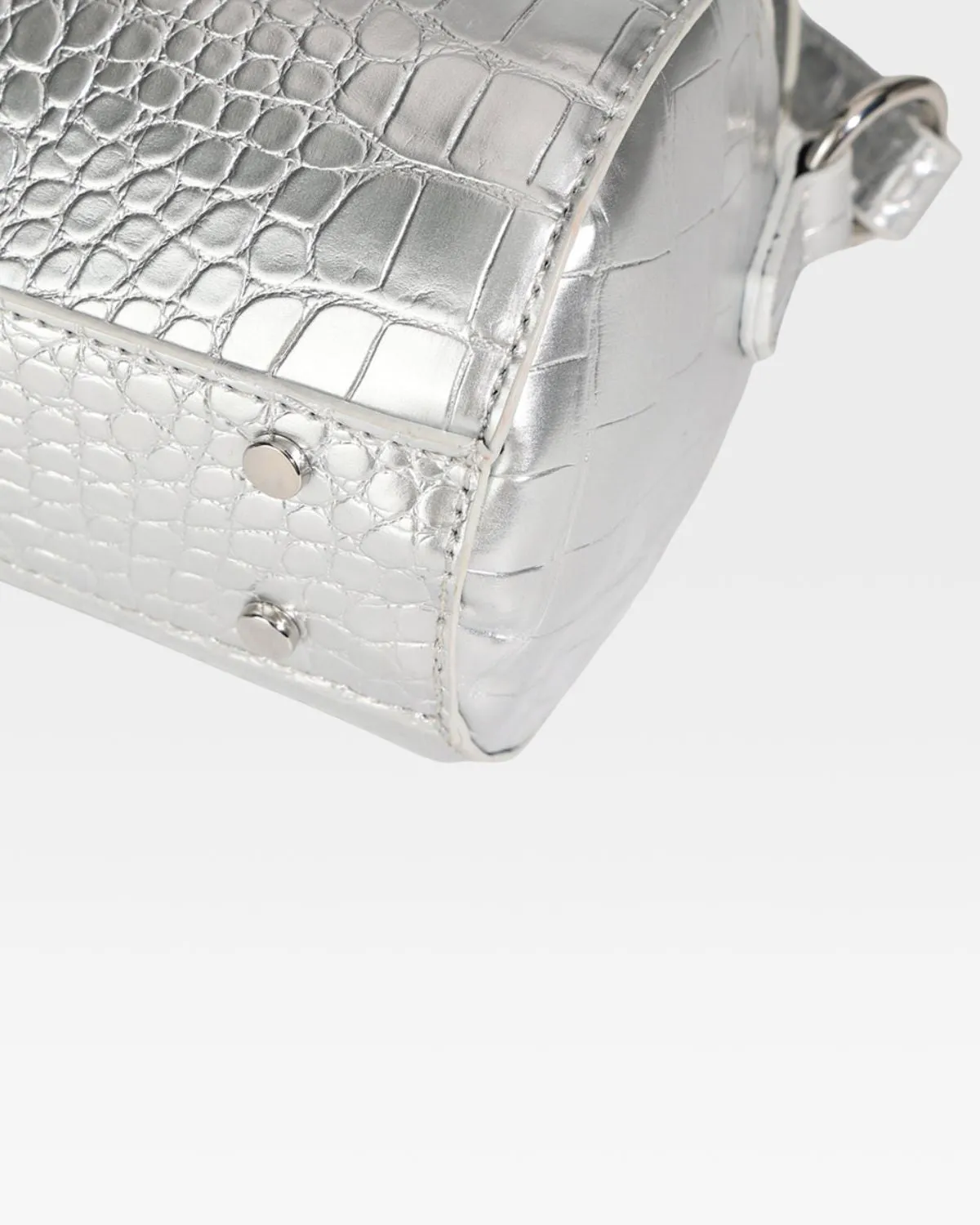 Silver Barrel Women's Purse