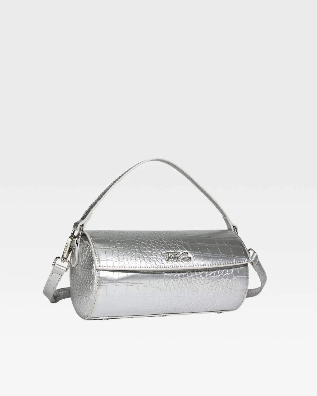 Silver Barrel Women's Purse