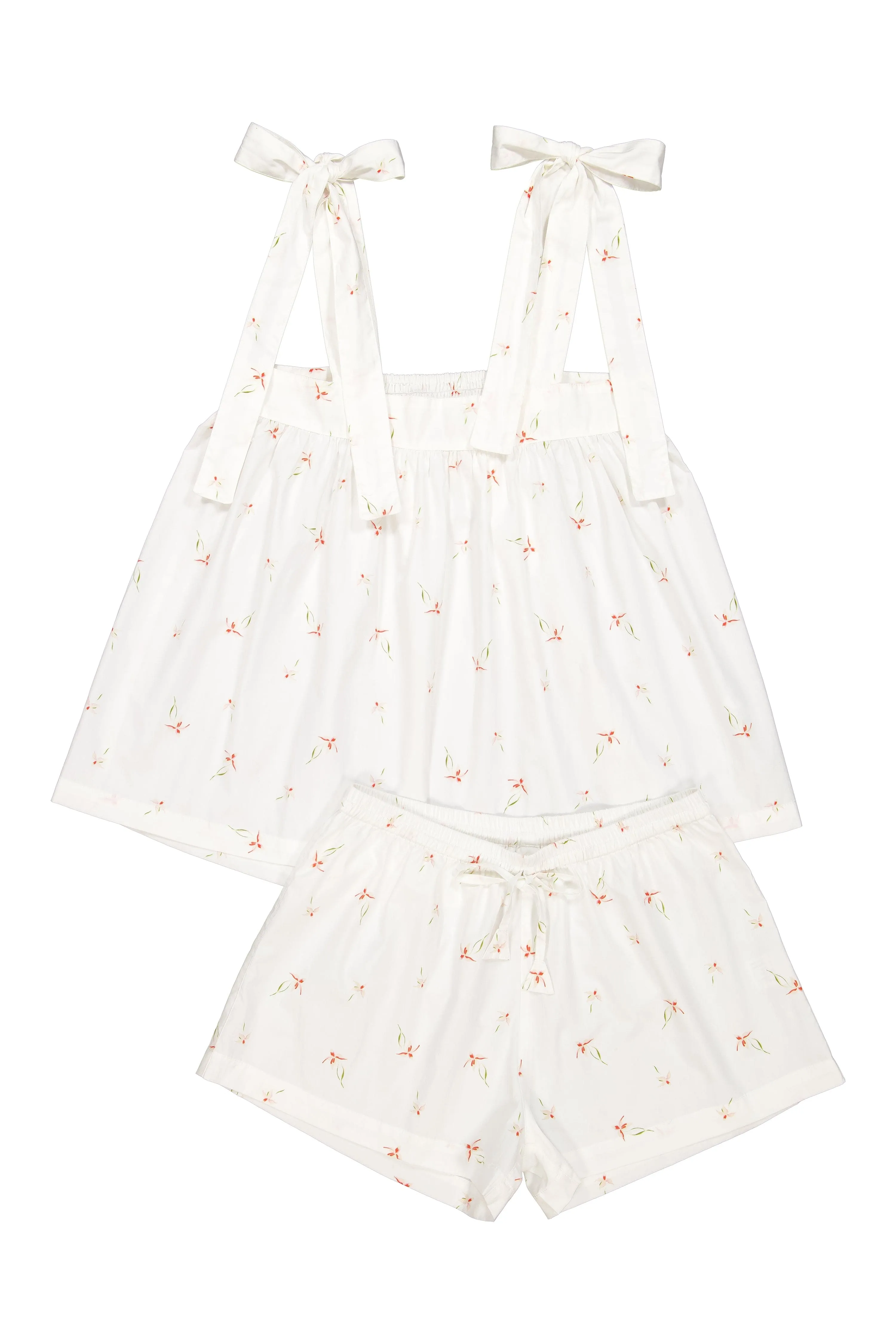 Suzie Tie Sleep Set - Cotton - Lily