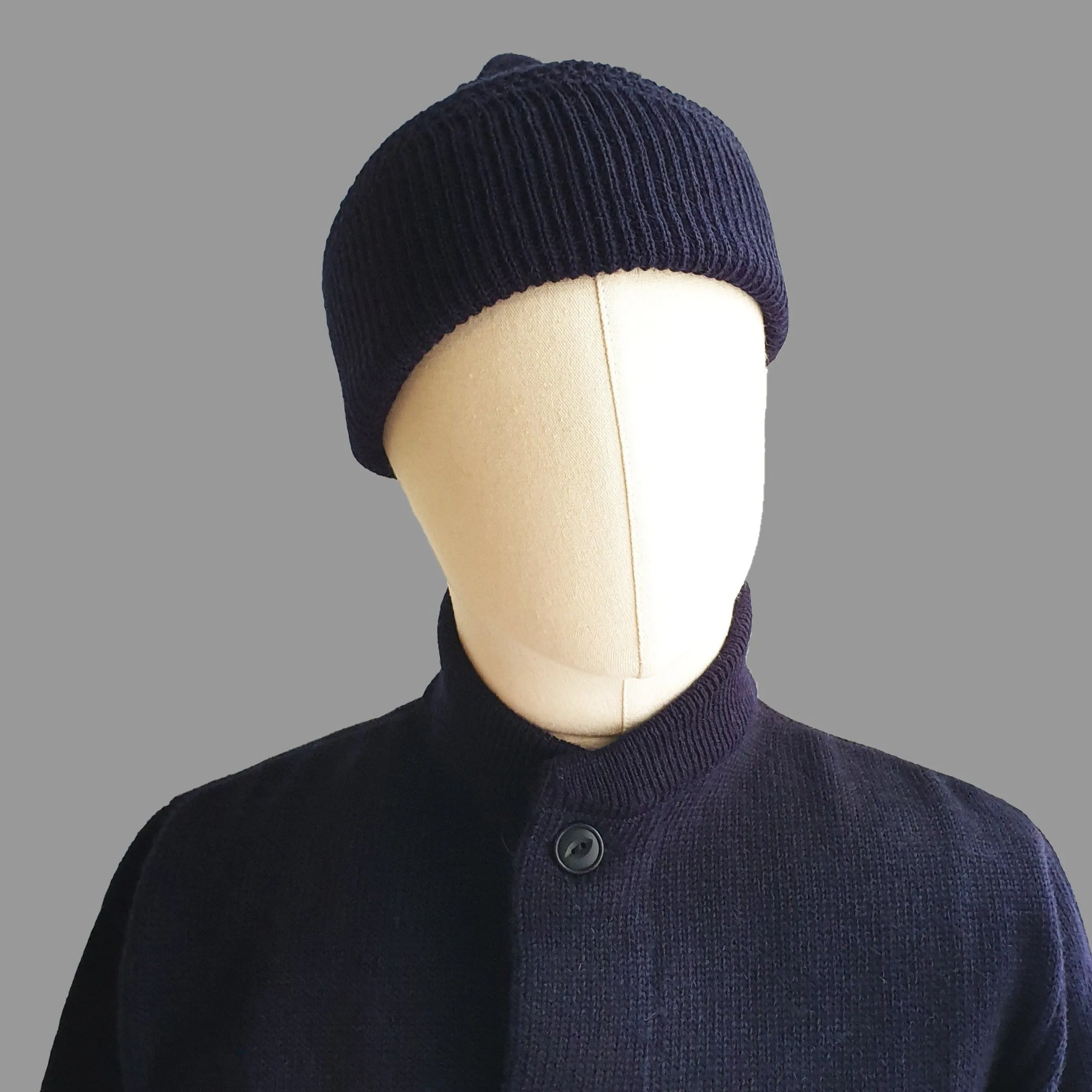 THE BRIG 2 CARDIGAN - NAVY