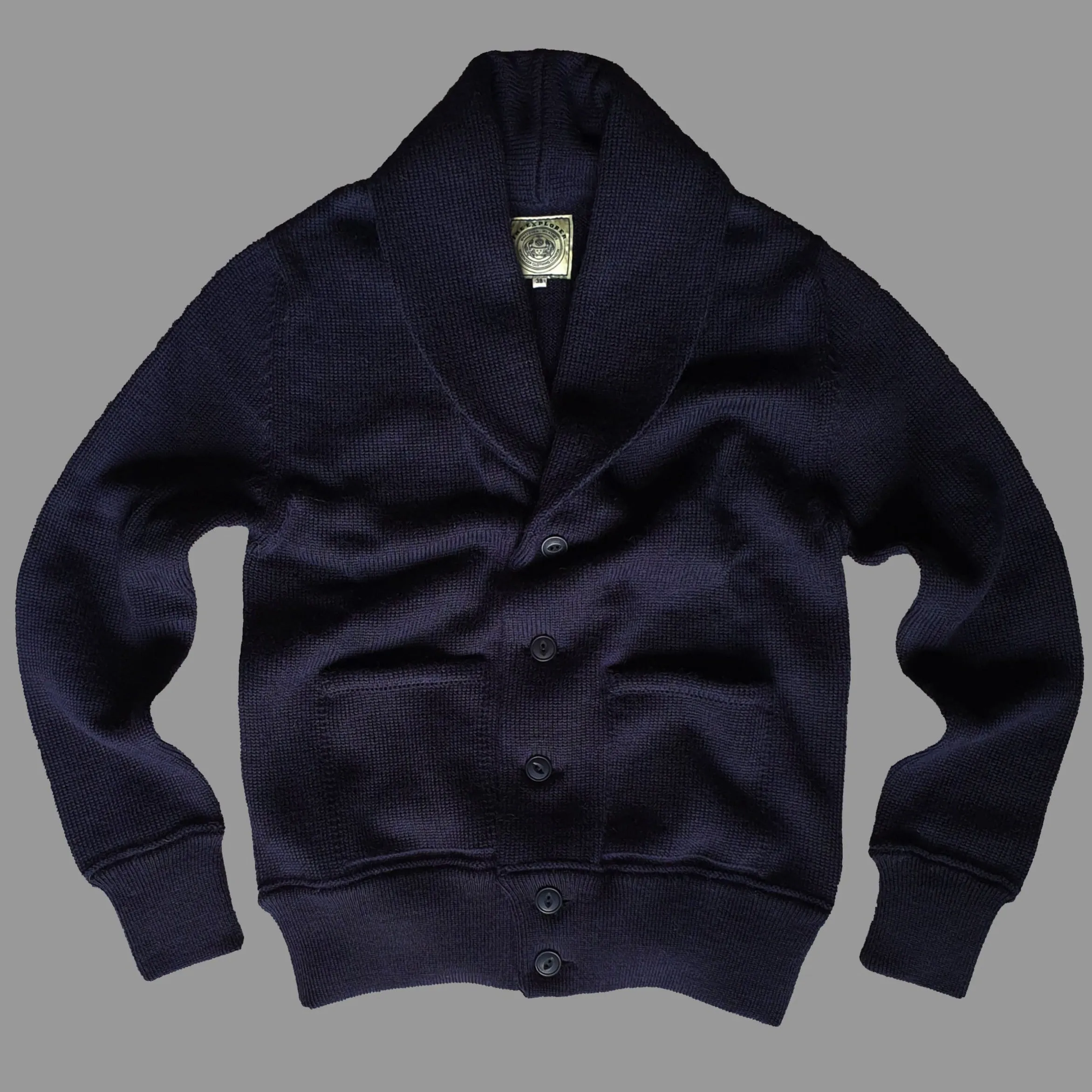 THE EXPLORER CARDIGAN - NAVY