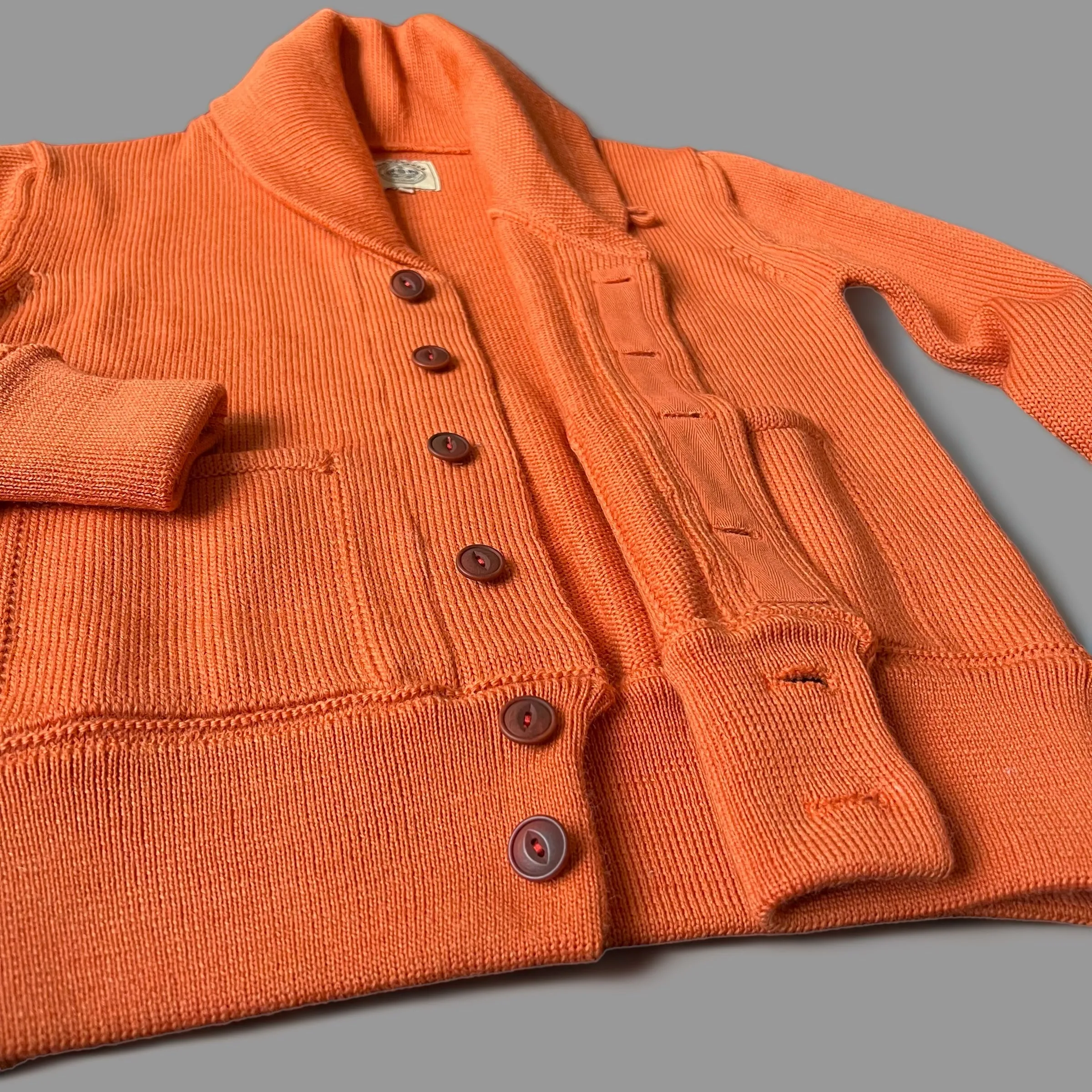 THE NEW VOYAGER CARDIGAN - ORANGE